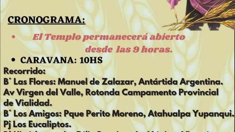 Festividades de San Cayetano en Choya