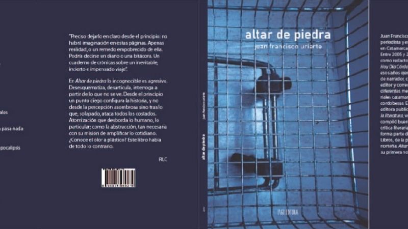 Juan Uriarte presenta su primera novela: “Altar de Piedra”