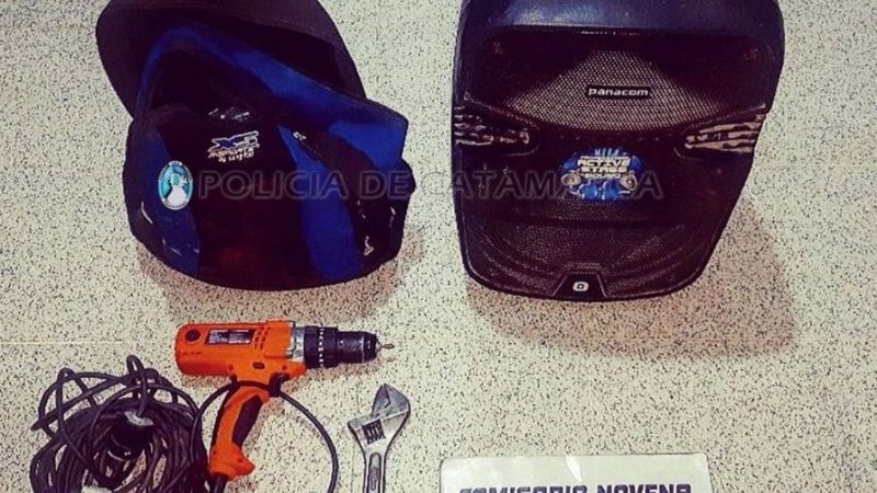 Demoran a dos adolescentes por el robo de herramientas