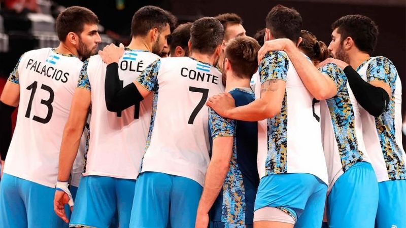 Argentina va por el bronce en vóley ante Brasil