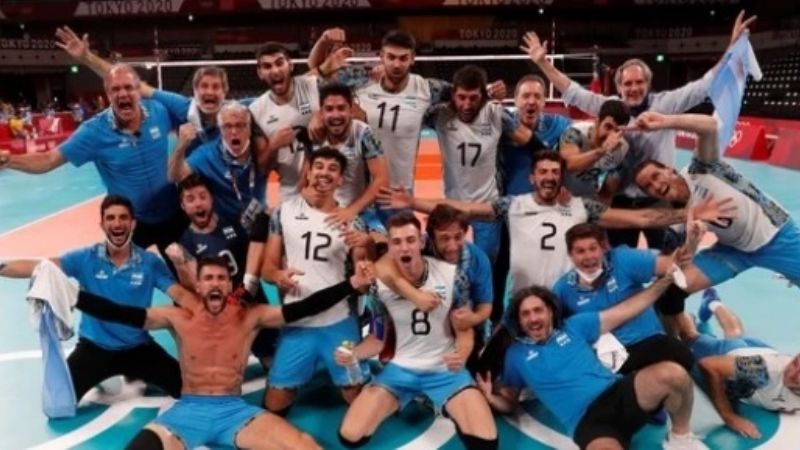 El Vóley hizo historia en Tokio, le ganó a Brasil y se quedó con el bronce