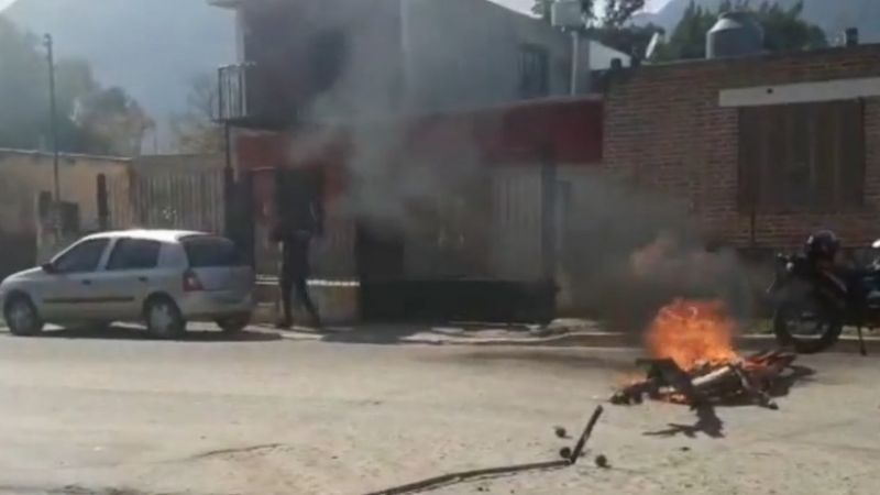 Piquete por la liberación de un sujeto que cometió un ataque sexual