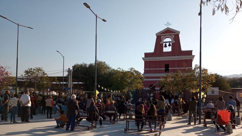 Caravana de San Cayetano en el norte capitalino