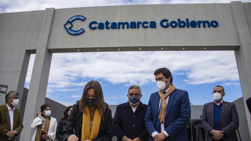 Jalil y la ministra de Seguridad de la Nación inauguraron el nuevo SAE 911