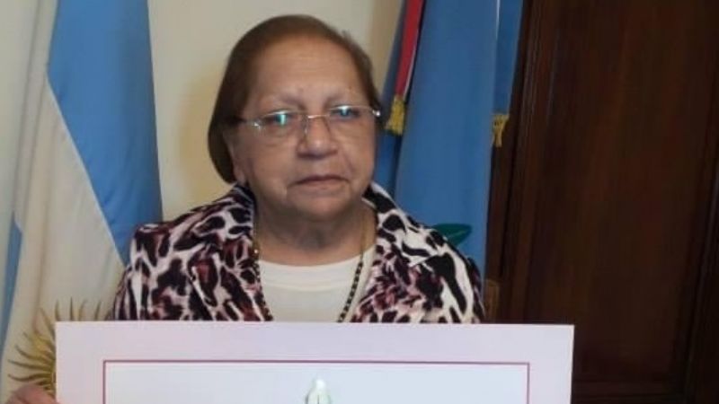 Falleció la reconocida militante del PJ, Nilda Pandolfi