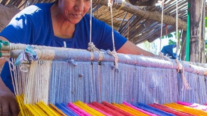 Las artesanas hilanderas del Abaucán presentaron su catálogo de ventas online