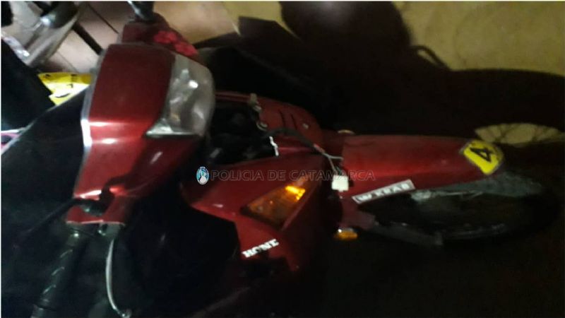 Encuentran en una casa una moto robada