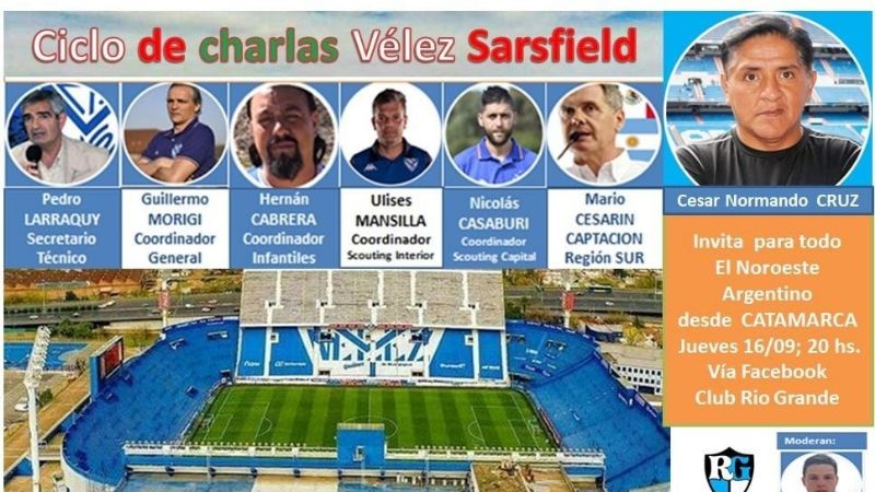 Vélez presentará un proyecto de captación con eje en Catamarca