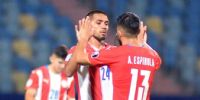 HÉCTOR DAVID MARTÍNEZ, el central de River hizo un golazo para Paraguay, ante Venezuela.