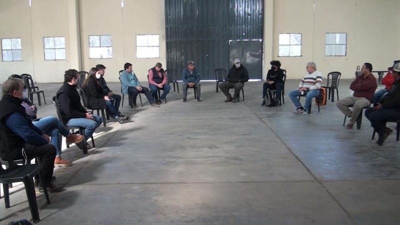 Reunión de trabajo con el sector citrícola