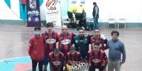 OBREROS DE SAN ISIDRO un animador de lujo en el Futsal chacarero.