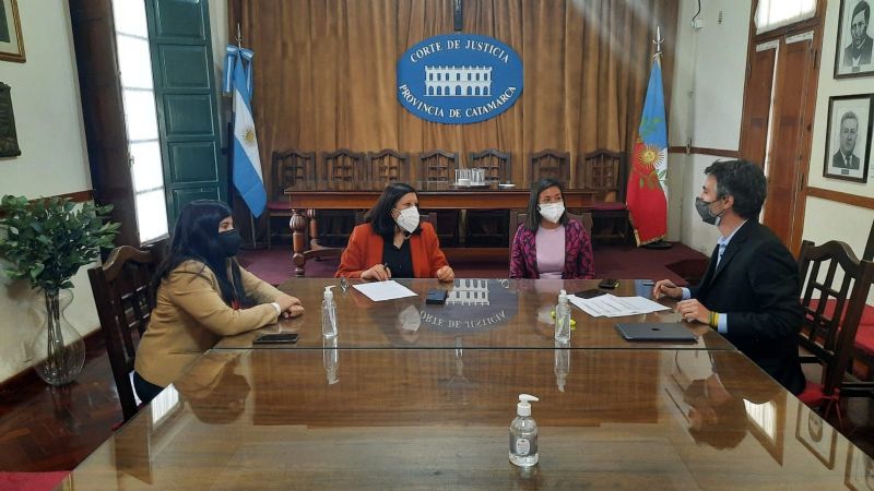 Agenda de trabajo entre el Poder Ejecutivo y el Judicial