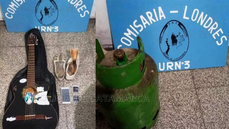 Arrestan a un joven y esclarecen ilícitos en Belén