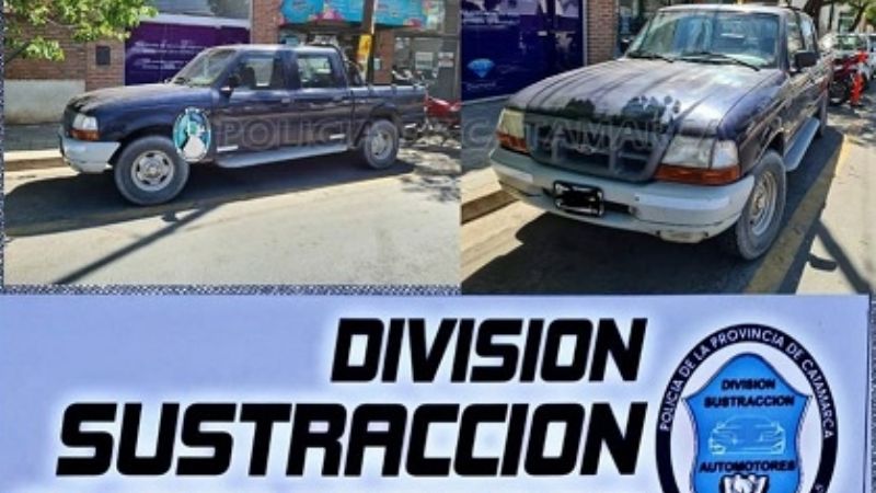 Secuestran una camioneta requerida por la Justicia