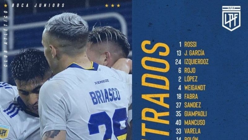 Boca define esta la tarde el equipo para recibir a Defensa