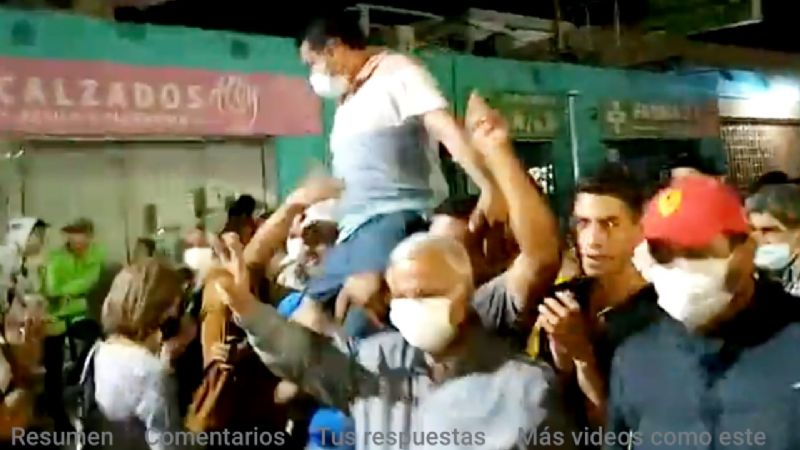 El Frente de Todos festeja en Recreo