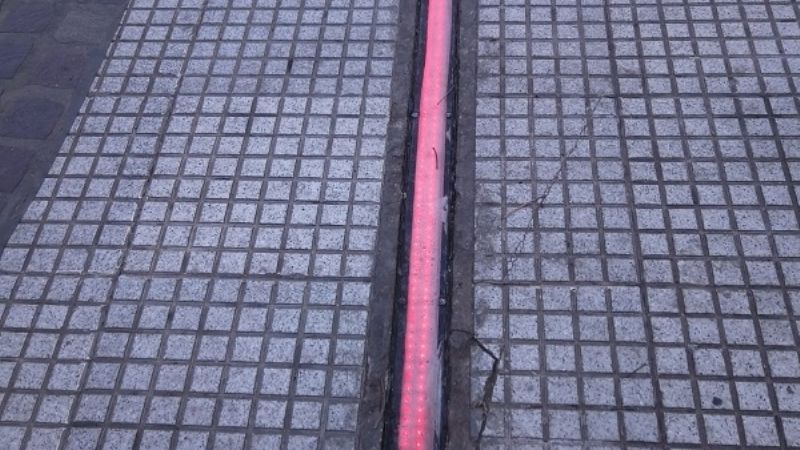 Catamarca ya cuenta con semáforos led en el piso