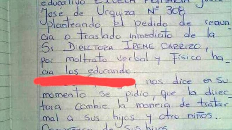 No envían sus hijos a la escuela por actitudes agresivas de la directora