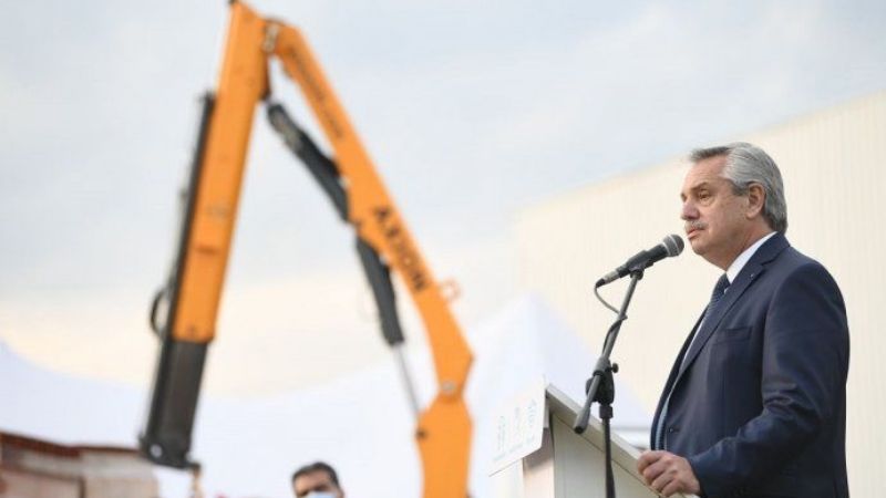 Alberto Fernández pone en marcha 25 obras en 15 provincias