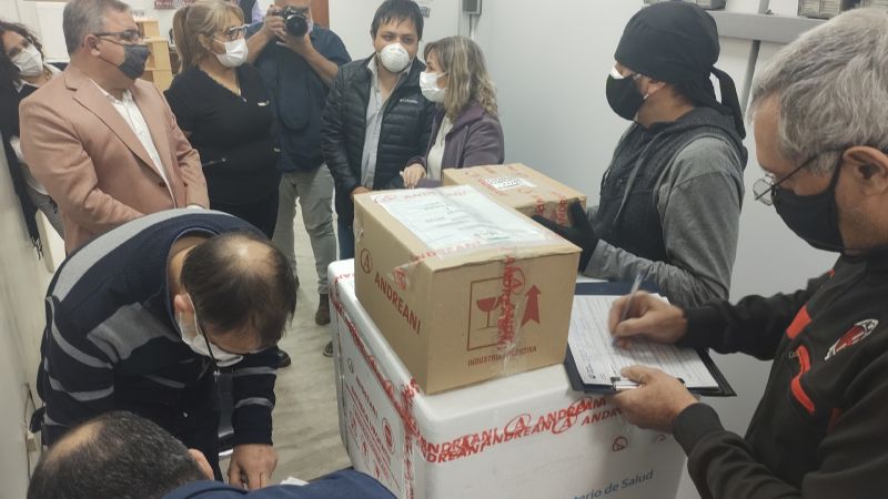 Llegó a Catamarca el primer grupo de vacunas Pfizer