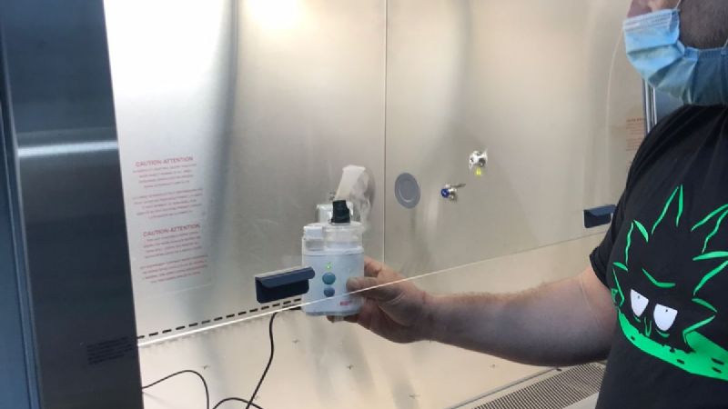 Se certificaron las cabinas para procesar muestras de Covid-19