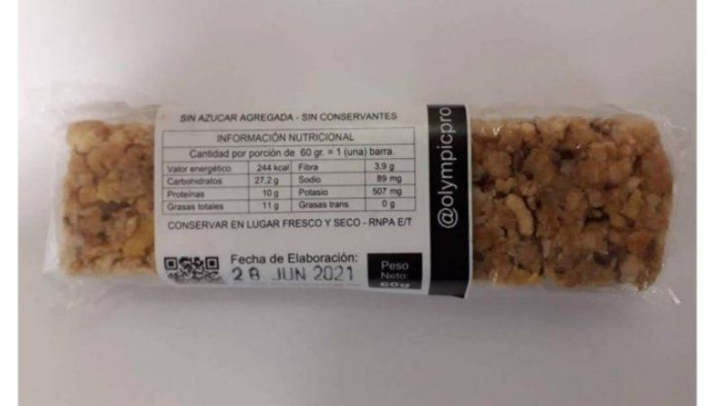 Prohíben la venta de unas barras de cereales "energizantes"