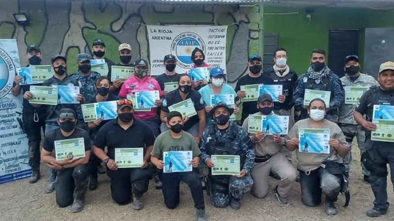 Penitenciarios se capacitaron en medicina táctica y atención prehospitalaria