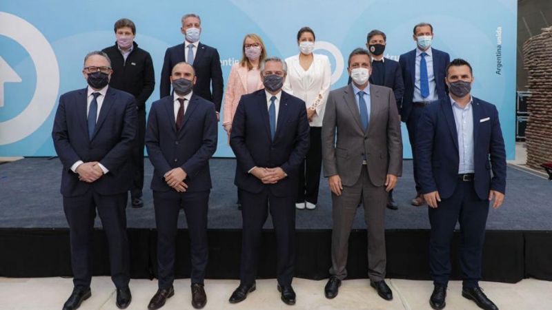 Amplio respaldo al presidente Alberto Fernández