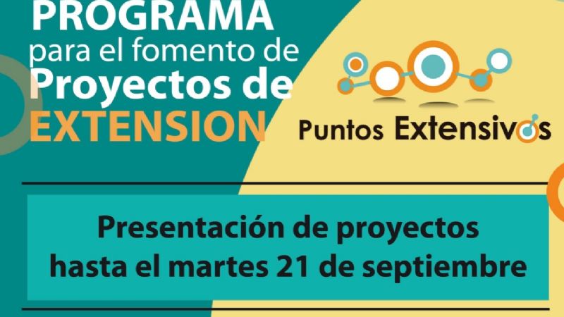 Prórroga para la presentación de proyectos