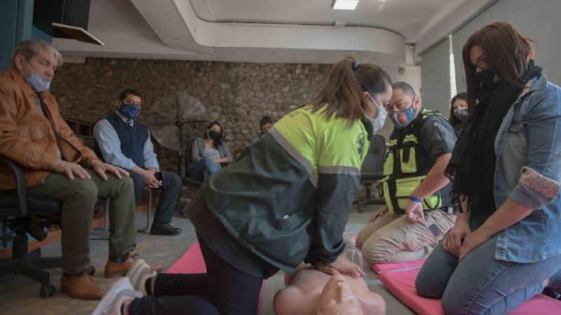 Trabajadores del Senado se capacitaron en RCP