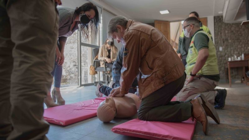 Trabajadores del Senado se capacitaron en RCP