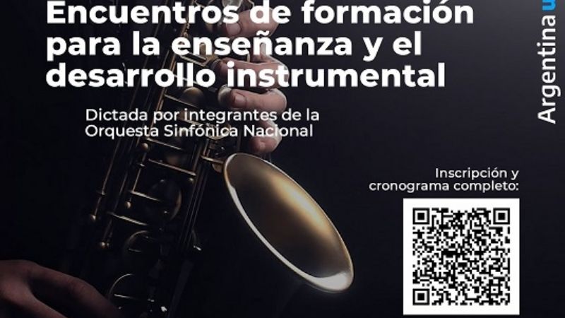Encuentros de formación para la enseñanza y el desarrollo instrumental