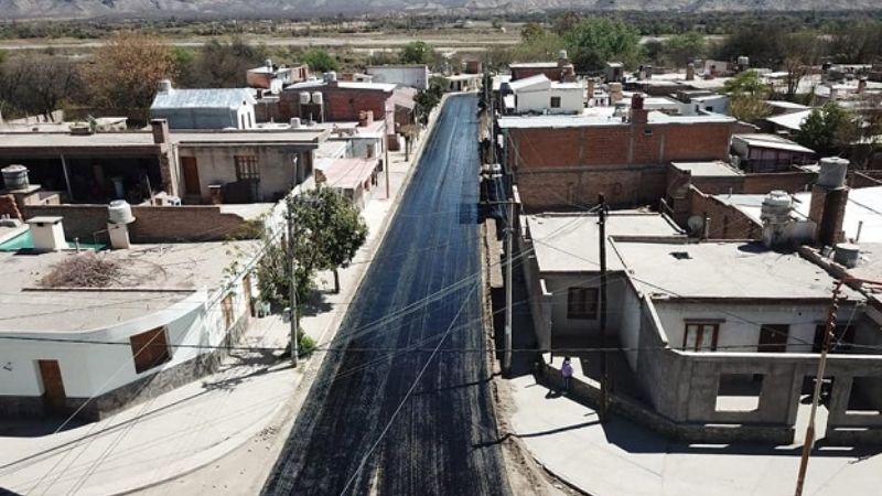 Avanza plan de pavimentación en Santa María