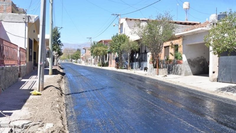 Avanza plan de pavimentación en Santa María