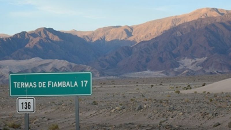 Accidente cerca de las Termas en Fiambalá