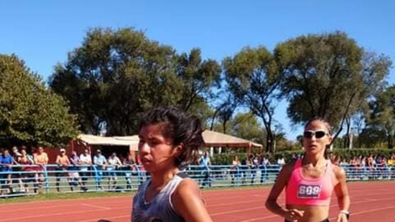 La santamariana Nadine Vilca, campeona de los 10.000 Mts. U23