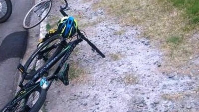 Dos ciclistas lesionados en la Ruta 41