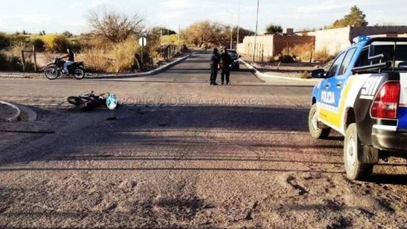 La intendente de Fiambalá protagonizó un accidente