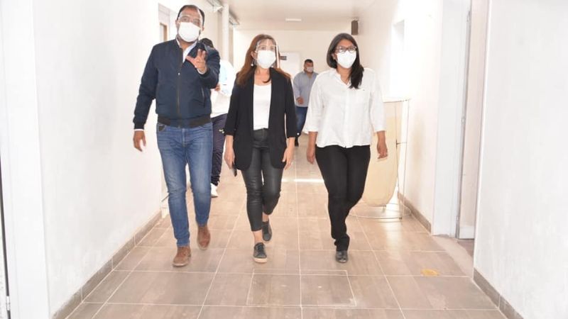 Sánchez recibió a Ginocchio en Santa María