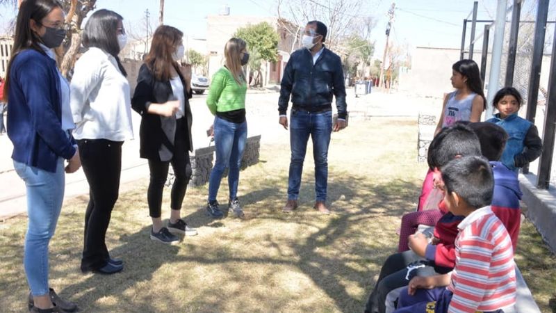 Sánchez recibió a Ginocchio en Santa María