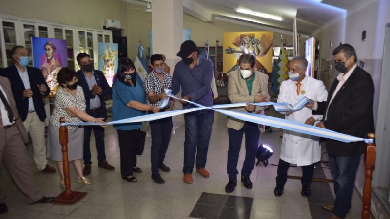 Ya se puede visitar la exposición de Raúl Guzmán en Fray Mamerto Esquiú