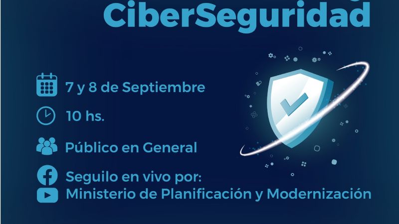 Convocan a participar en jornadas de Ciberdelito y Ciberseguridad