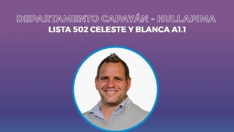 Javier Brizuela Cleis, el concejal con una clara visión para Huillapima