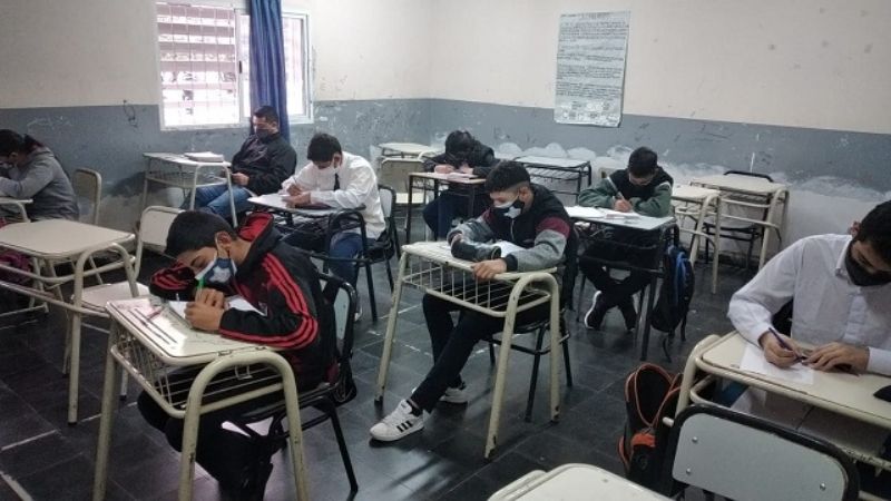 Así fue el retorno a la presencialidad plena en las escuelas secundarias