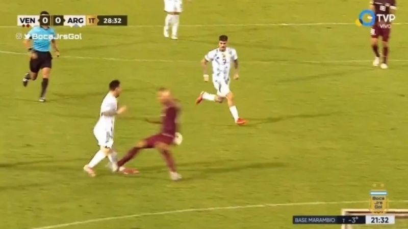 Argentina le ganó 3-1 a Venezuela, en Caracas