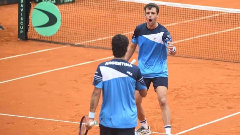 Argentina venció a Belarús y avanzó en la Copa Davis