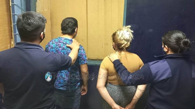 Detienen a una pareja buscada por lesiones y amenazas