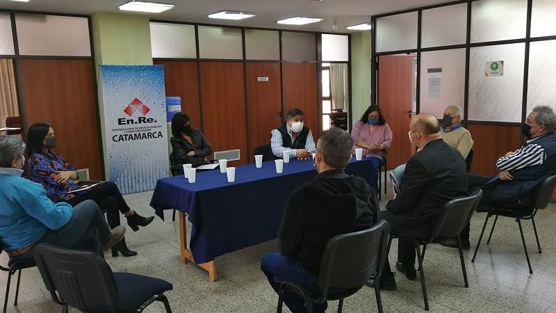 El Ente Regulador recibió a la Federación Económica de Catamarca