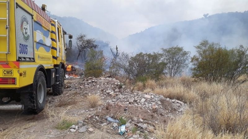 No cesan los incendios forestales en el Valle Central