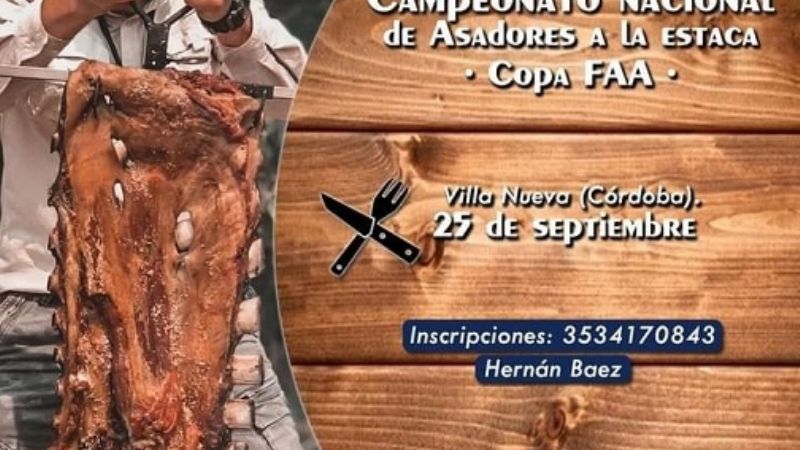 Catamarqueños van en busca del Campeonato de Asadores a la Estaca